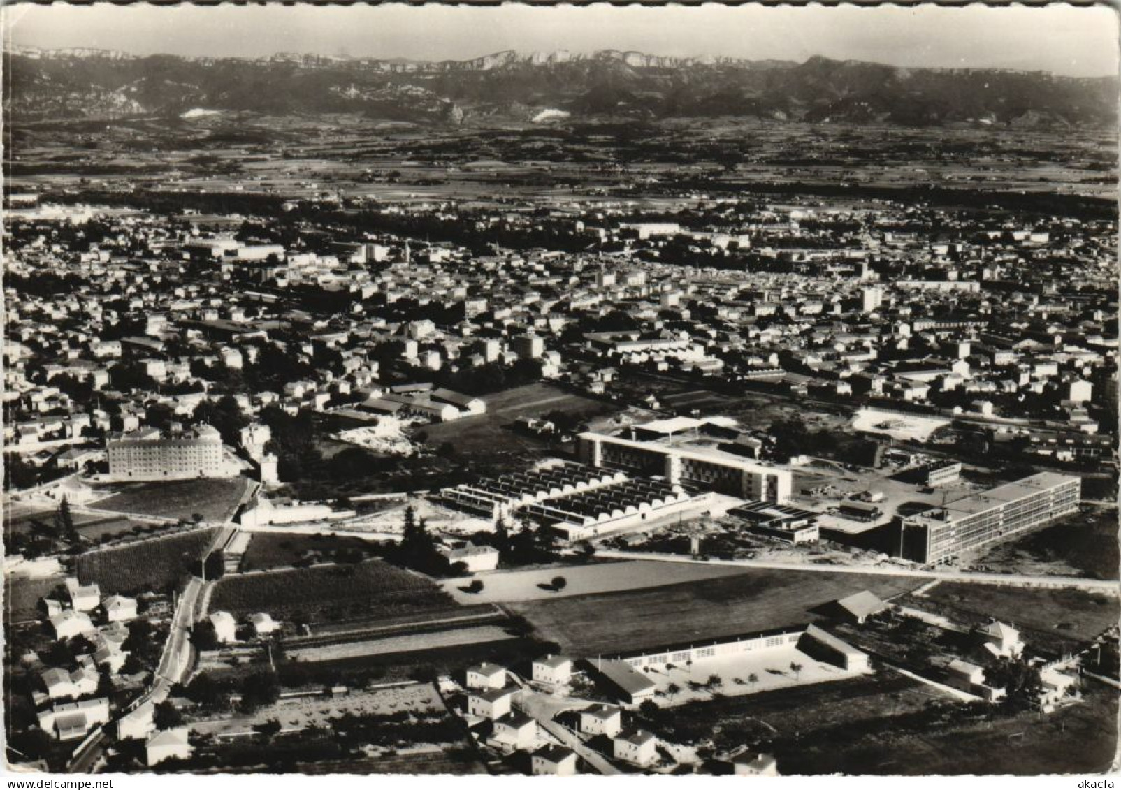 CPM ROMANS-sur-ISERE Vue Generale Aerienne - Le Lycee Technique (1089691)