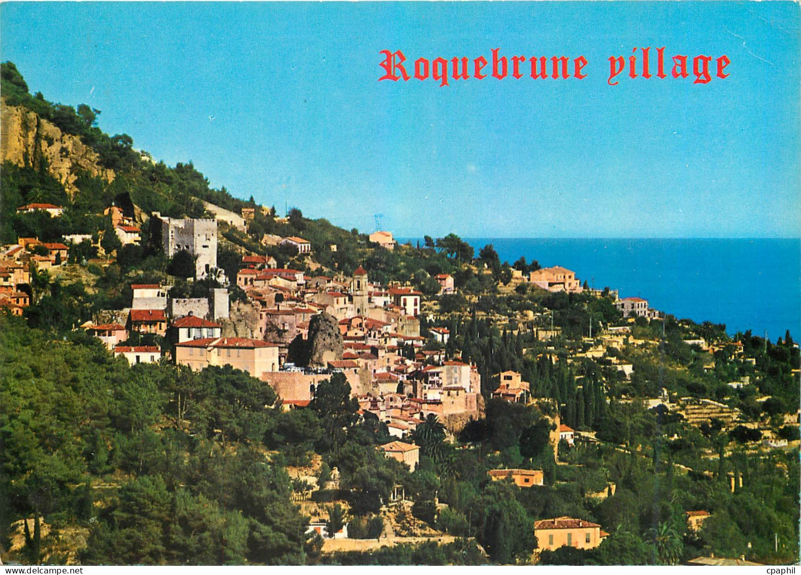CPM Roquebrune Cap Martin Cote d'Azur Village