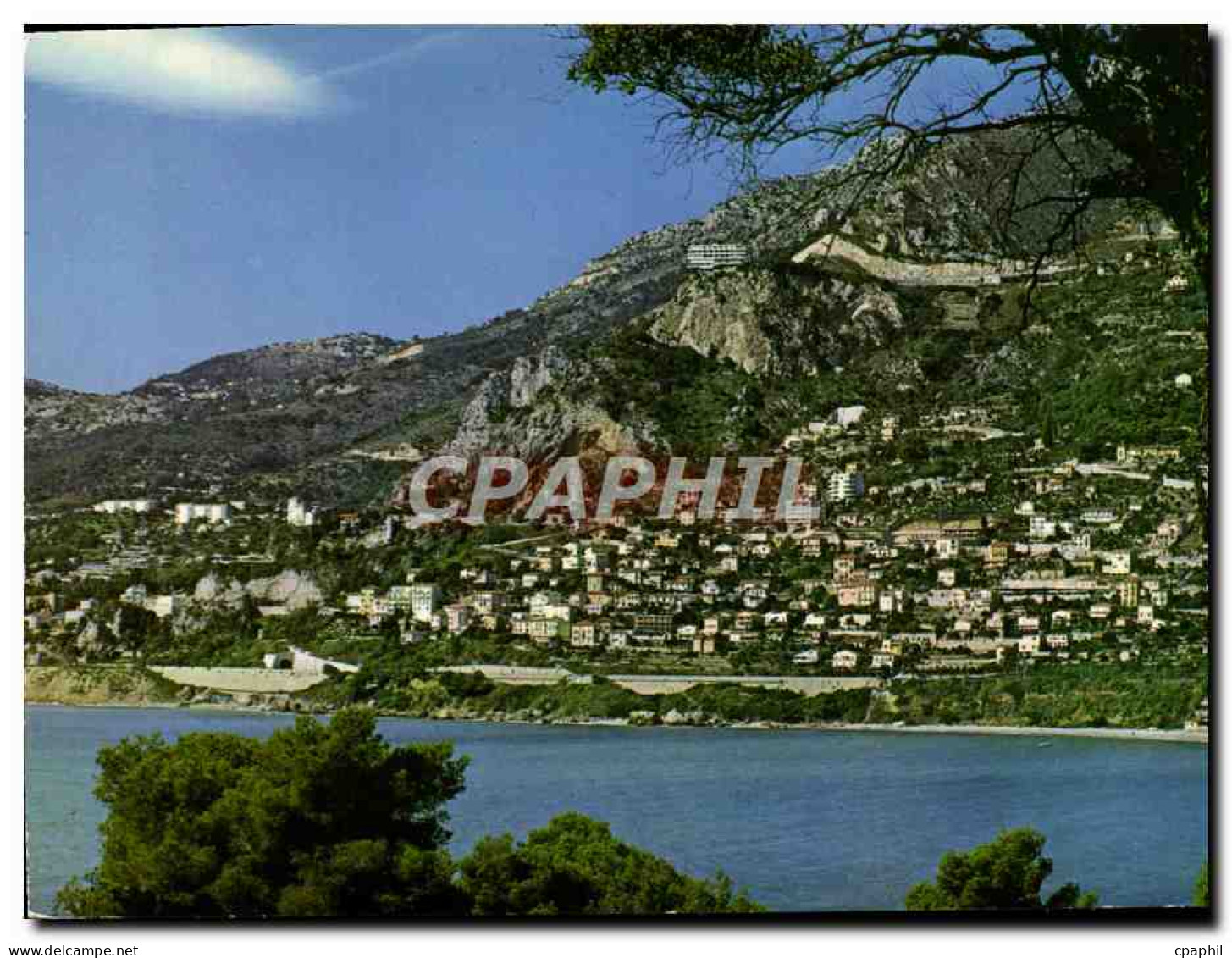 CPM Roquebrune Cap Martin Vue generale et l'hotel Restaurant Vistaero