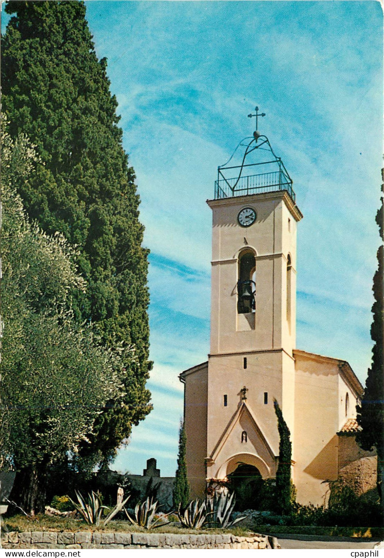 CPM Roquefort les Pins (A M) L'Eglise Notre Dame