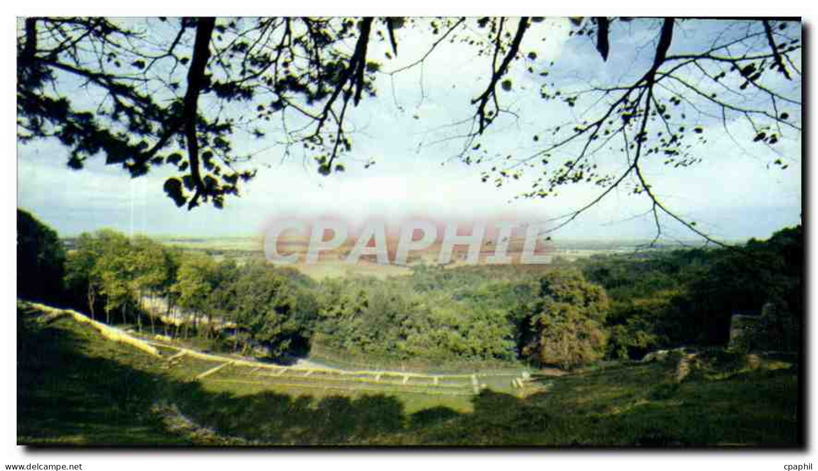 CPM Rouillac Charente Au Temple Ruines d'une commanderie