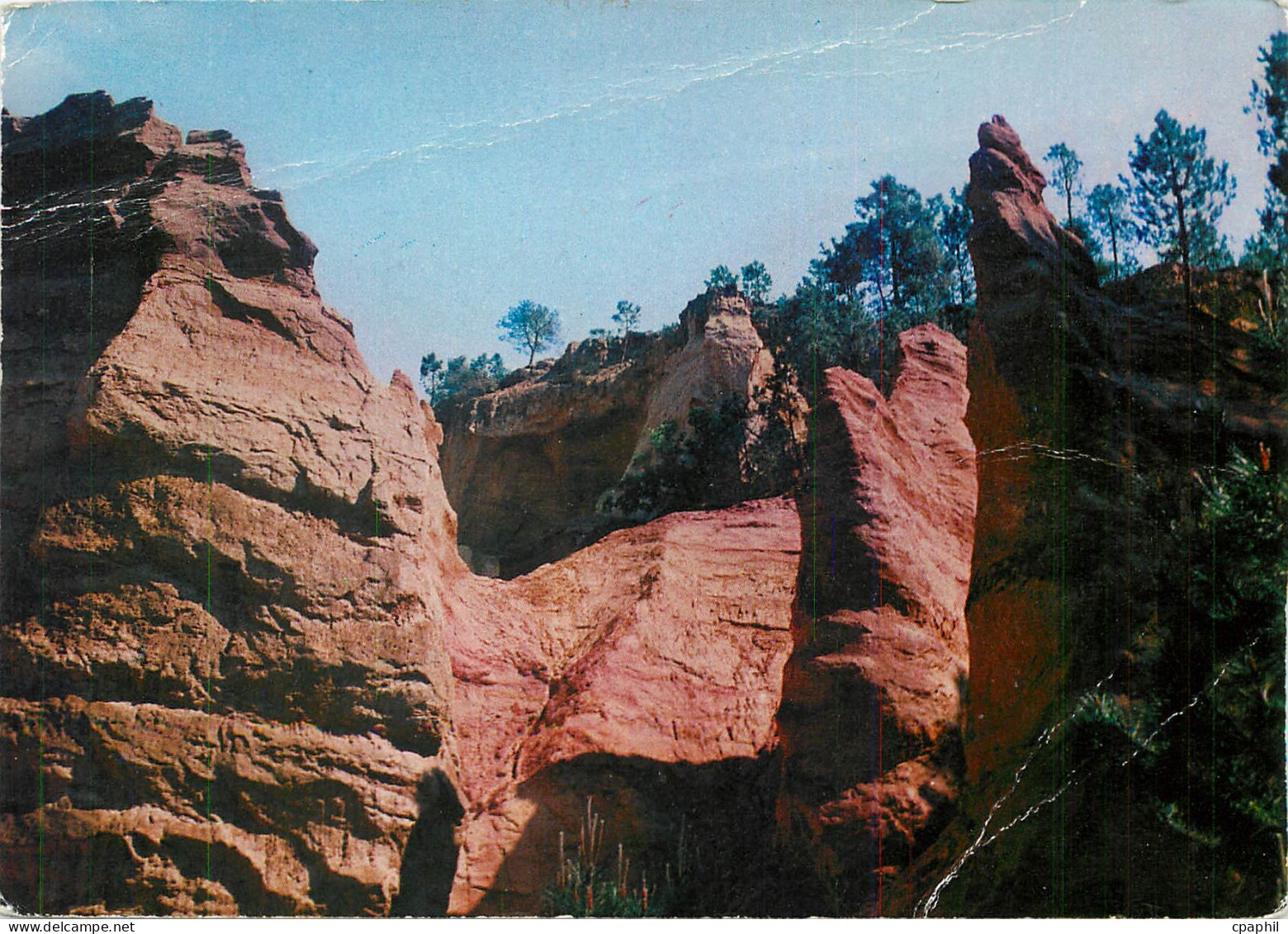 CPM Roussillon (Vaucluse) Le Colorado Francais