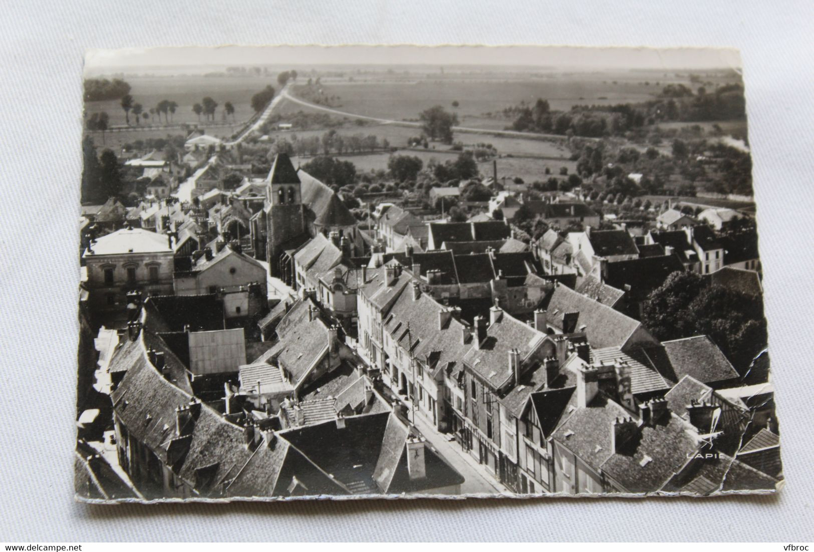 Cpm, Rozay en Brie, vue générale, Seine et Marne 77