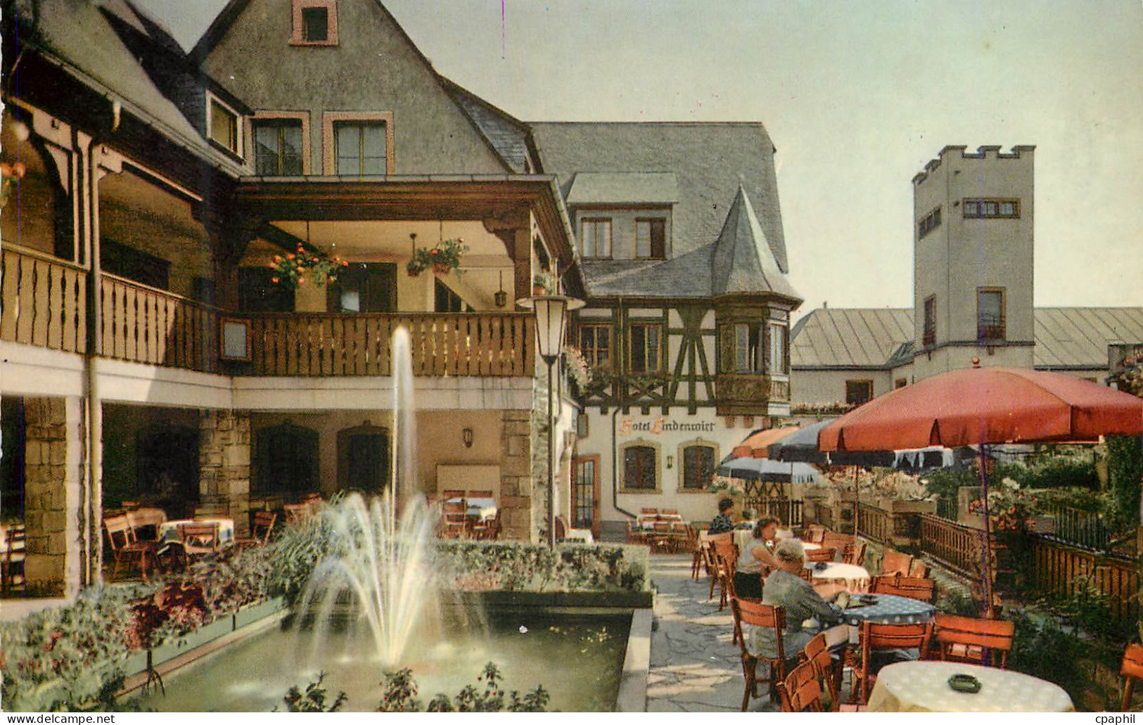 CPM Rudesheim am Rhein Lindenwirt in der Drosselgasse