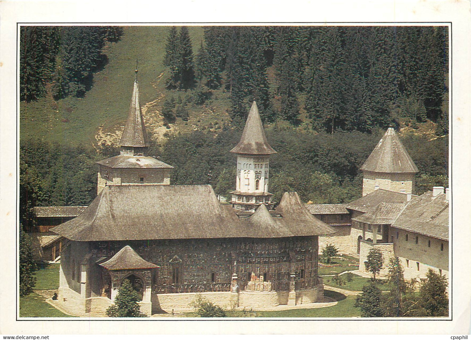 CPM Rumania Suceava le monastere de Sucevita