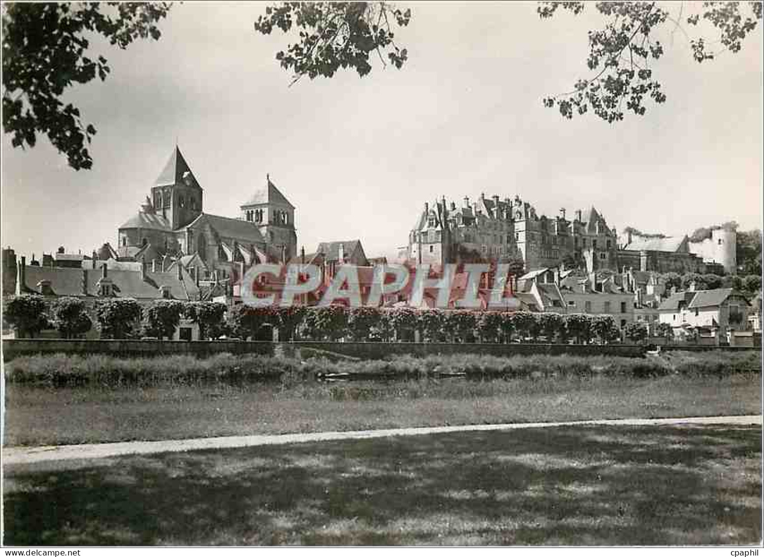 CPM Saint Aignan L et C L'Eglise et le Chateau
