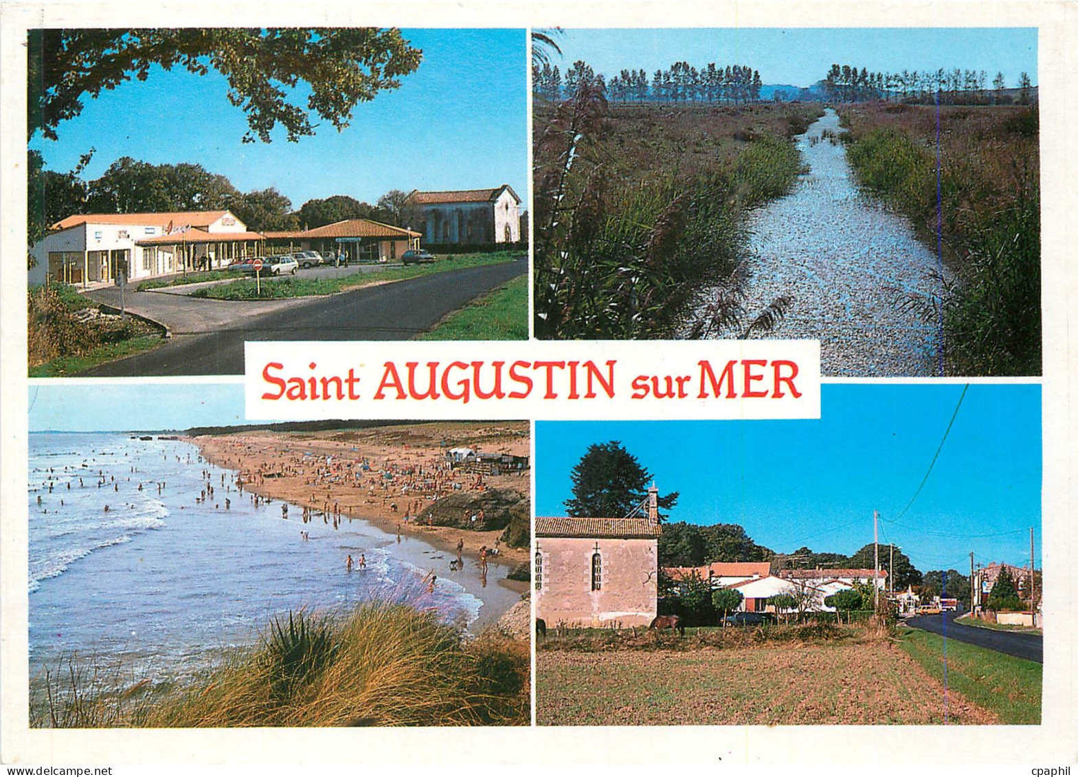 CPM Saint Augustin sur Mer