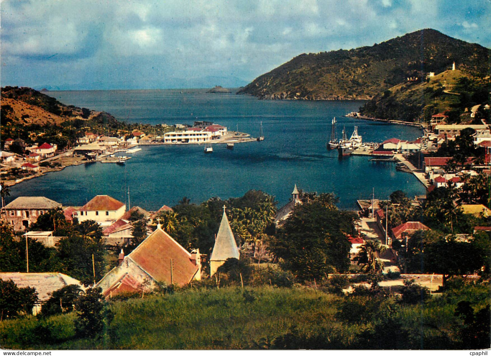 CPM Saint Barthelemy La rade de Gustavia