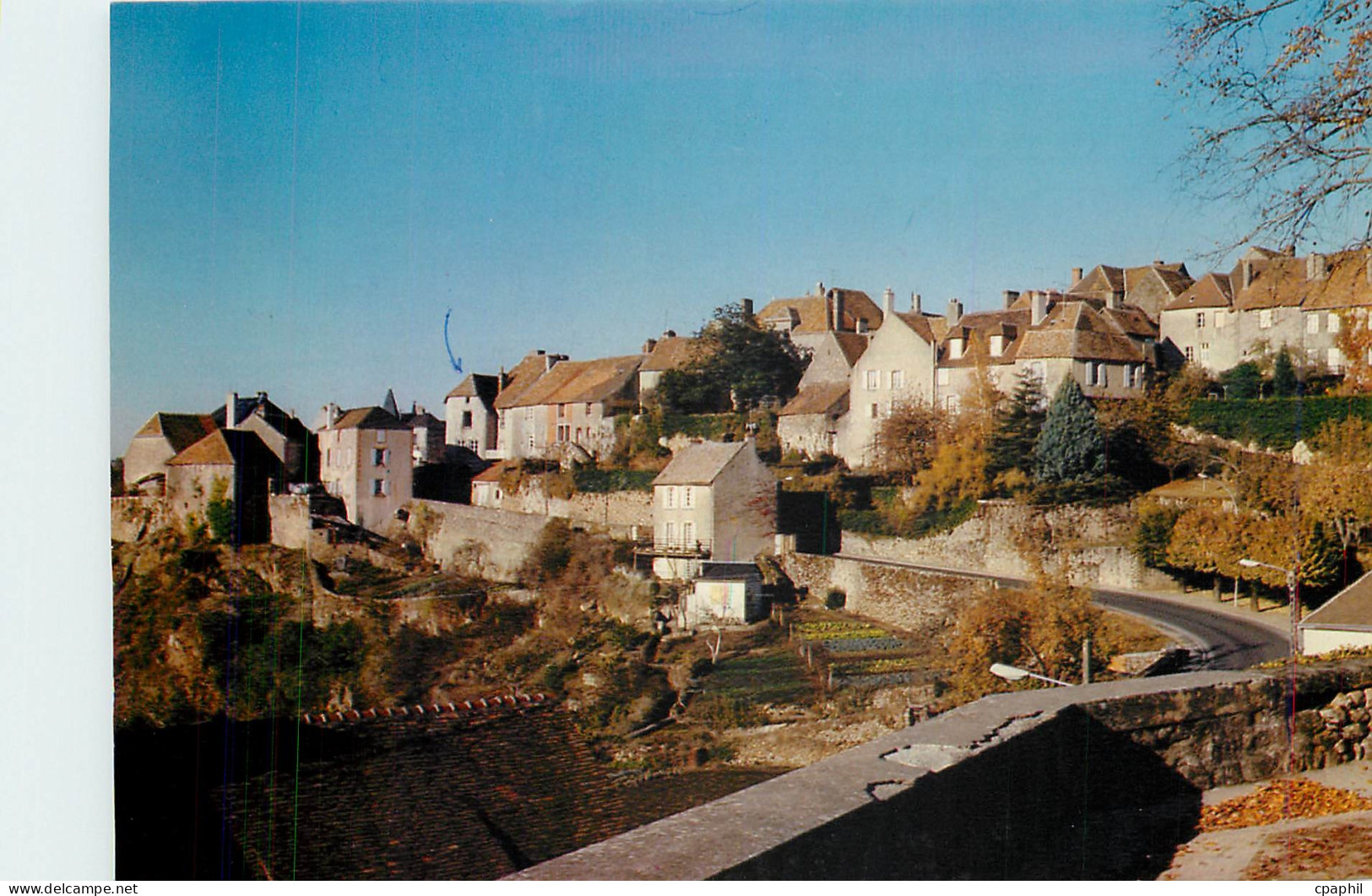 CPM Saint Benoit du Sault Indre Cite Medievale Vue panoramique des anciens remparts