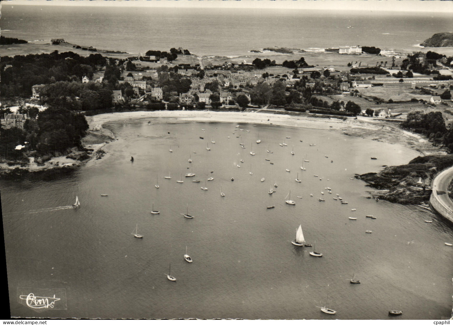 CPM Saint Briac sur Mer Port du Brechet Vue aerienne