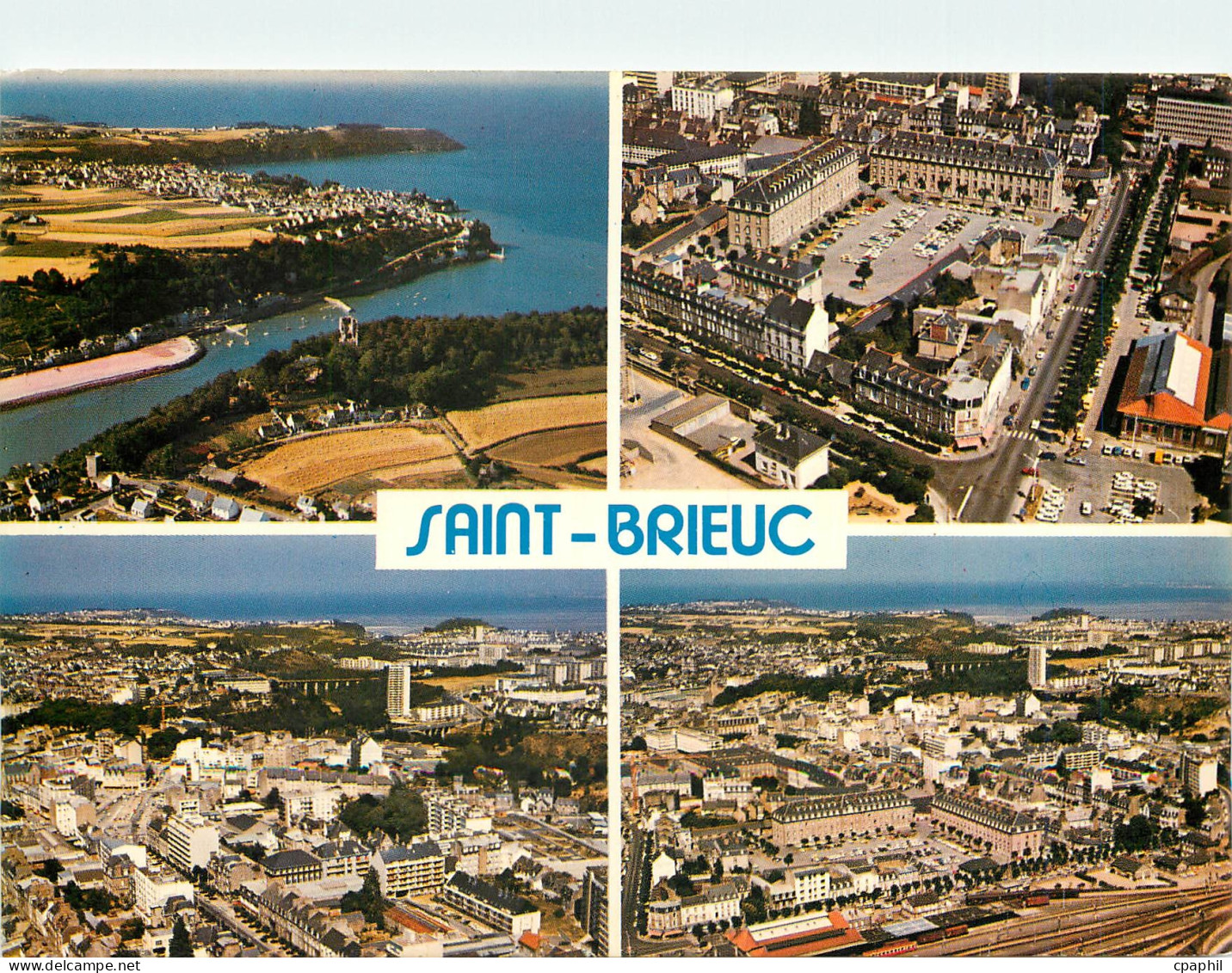 CPM Saint Brieuc Vues generales