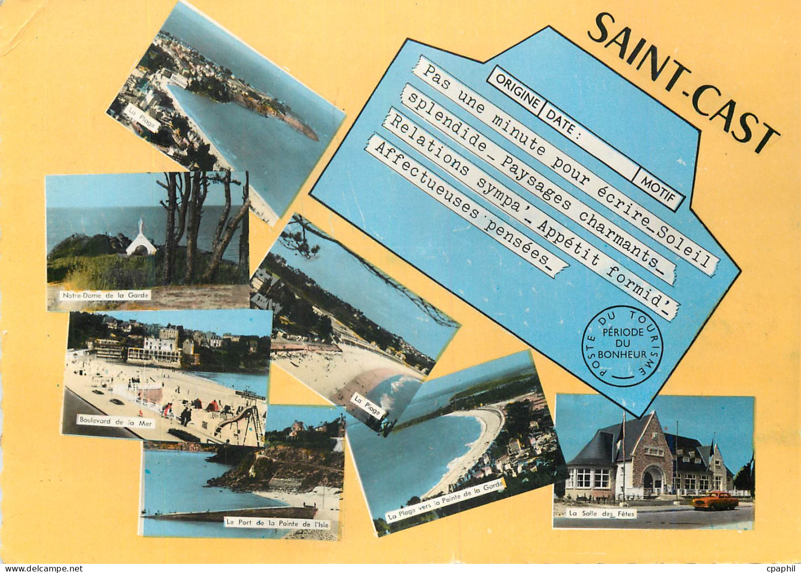 CPM Saint Cast Telegramme