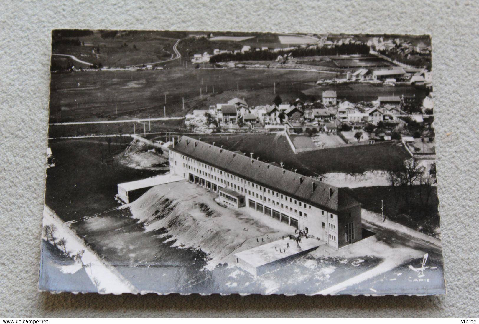 Cpm, saint Chély d'Apcher, le groupe scolaire, Lozère