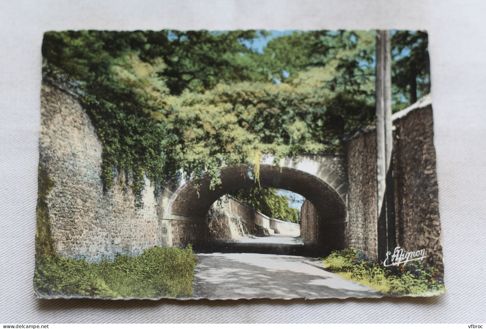 Cpm, Saint Chéron, le pont de la Tuilerie, Essonne 91