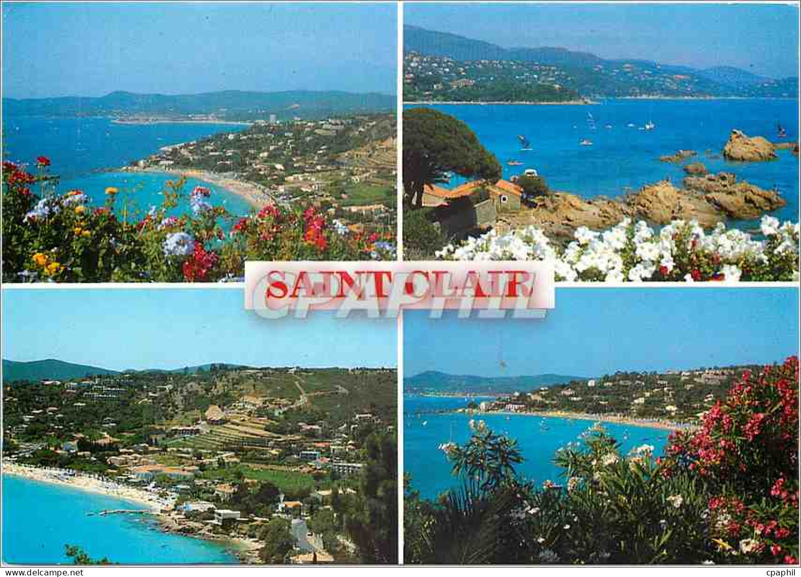 CPM Saint Clair Var Le Lavandou