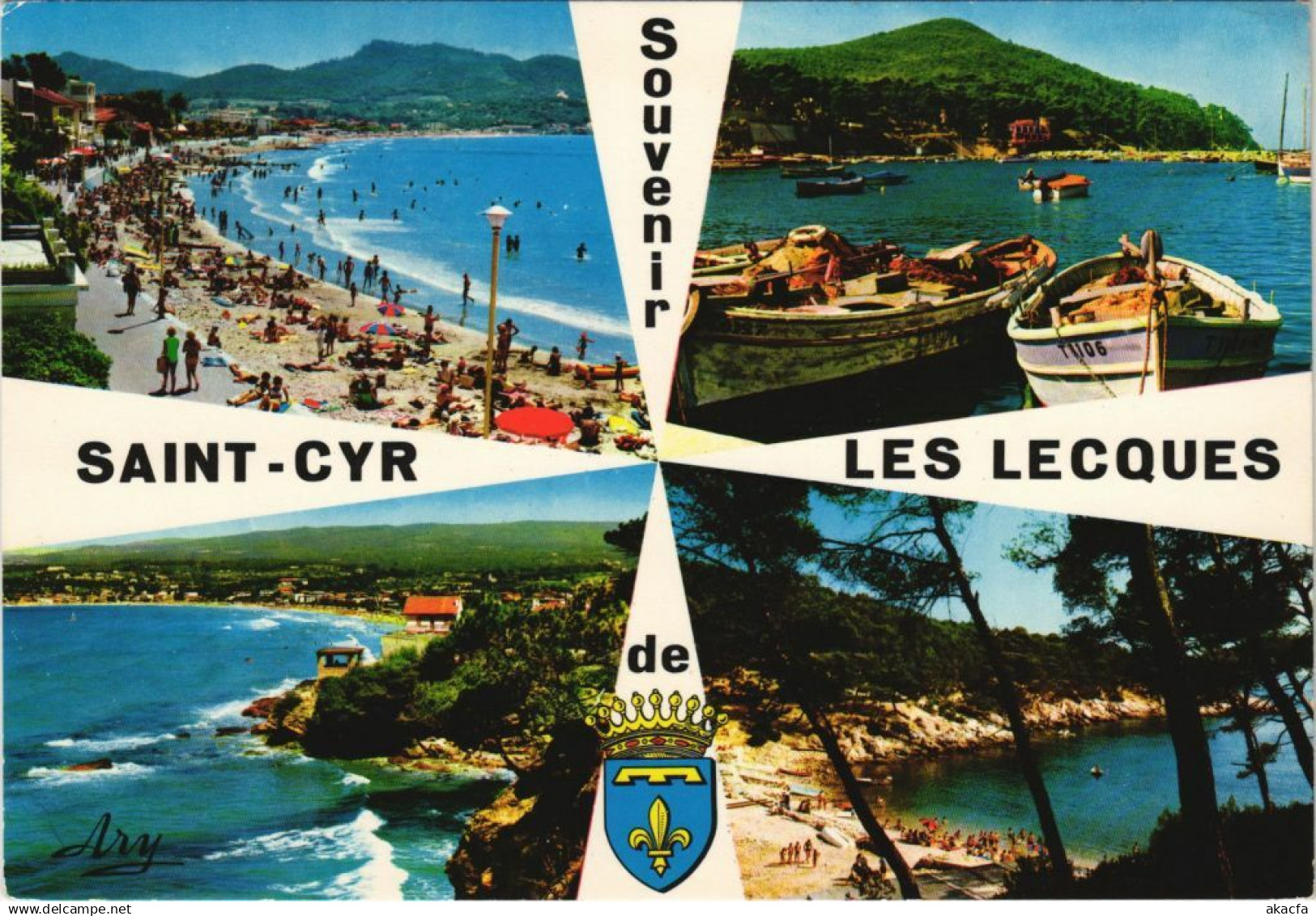 CPM SAINT-CYR-sur-MER LES LECQUES - Scenes (1113917)