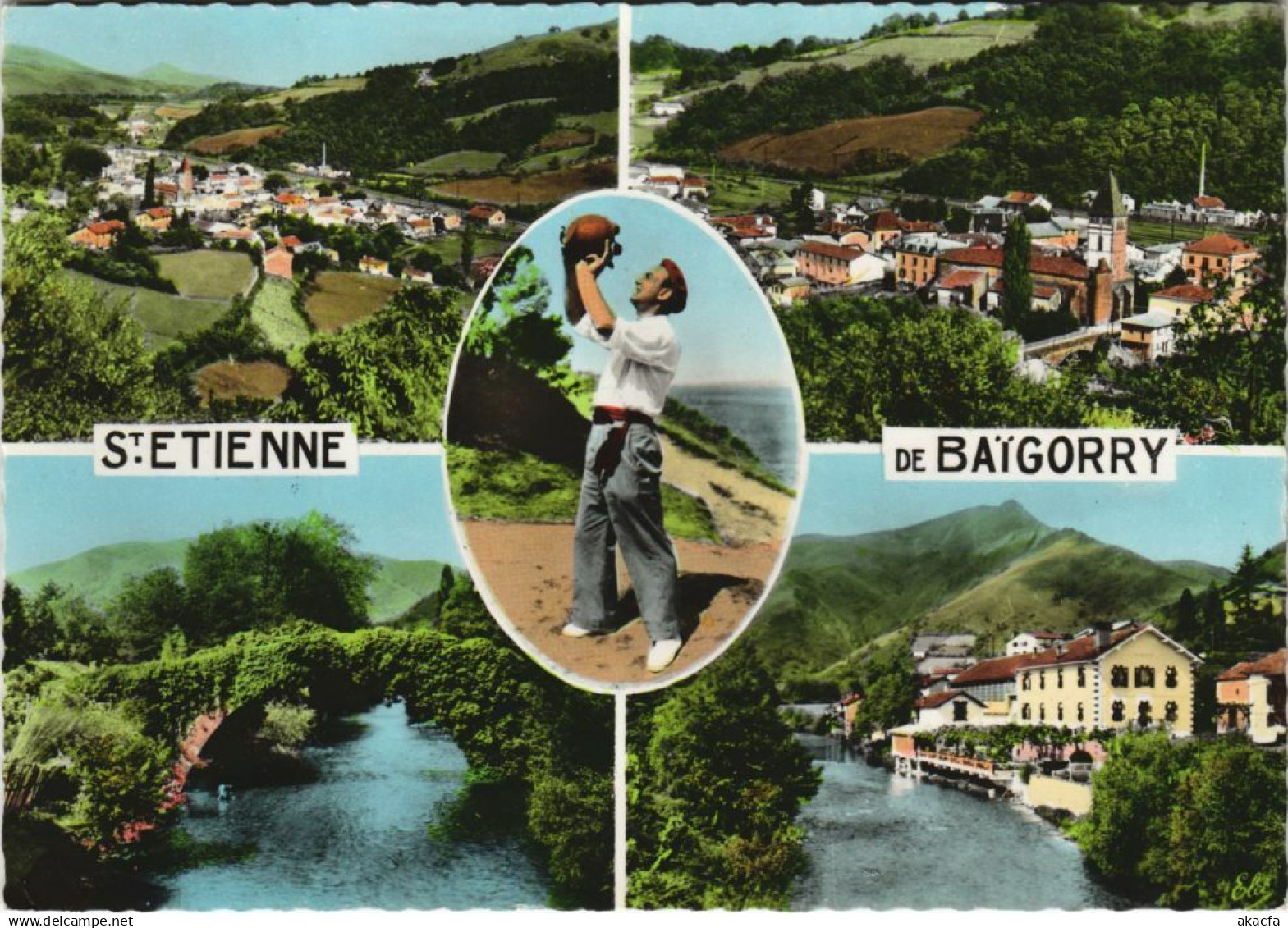 CPM SAINT-ETIENNE-de-BAIGORRY Scenes (1167098)