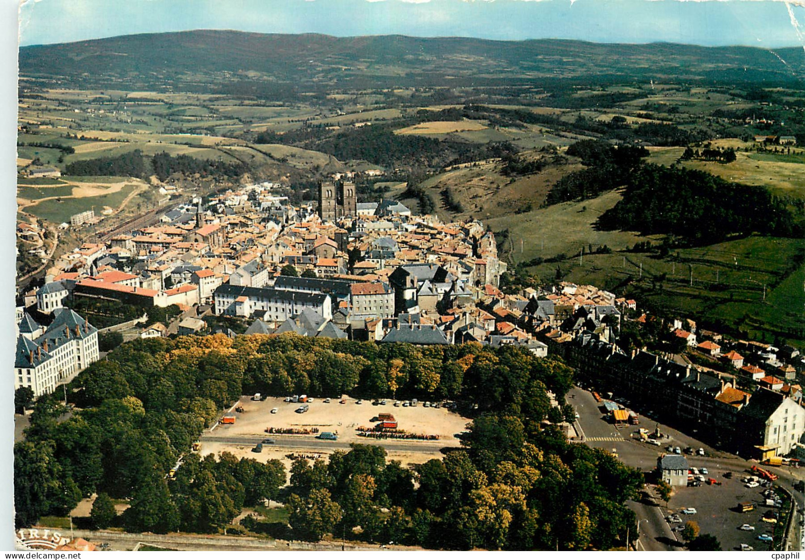 CPM Saint Flour Cantal Vue generale