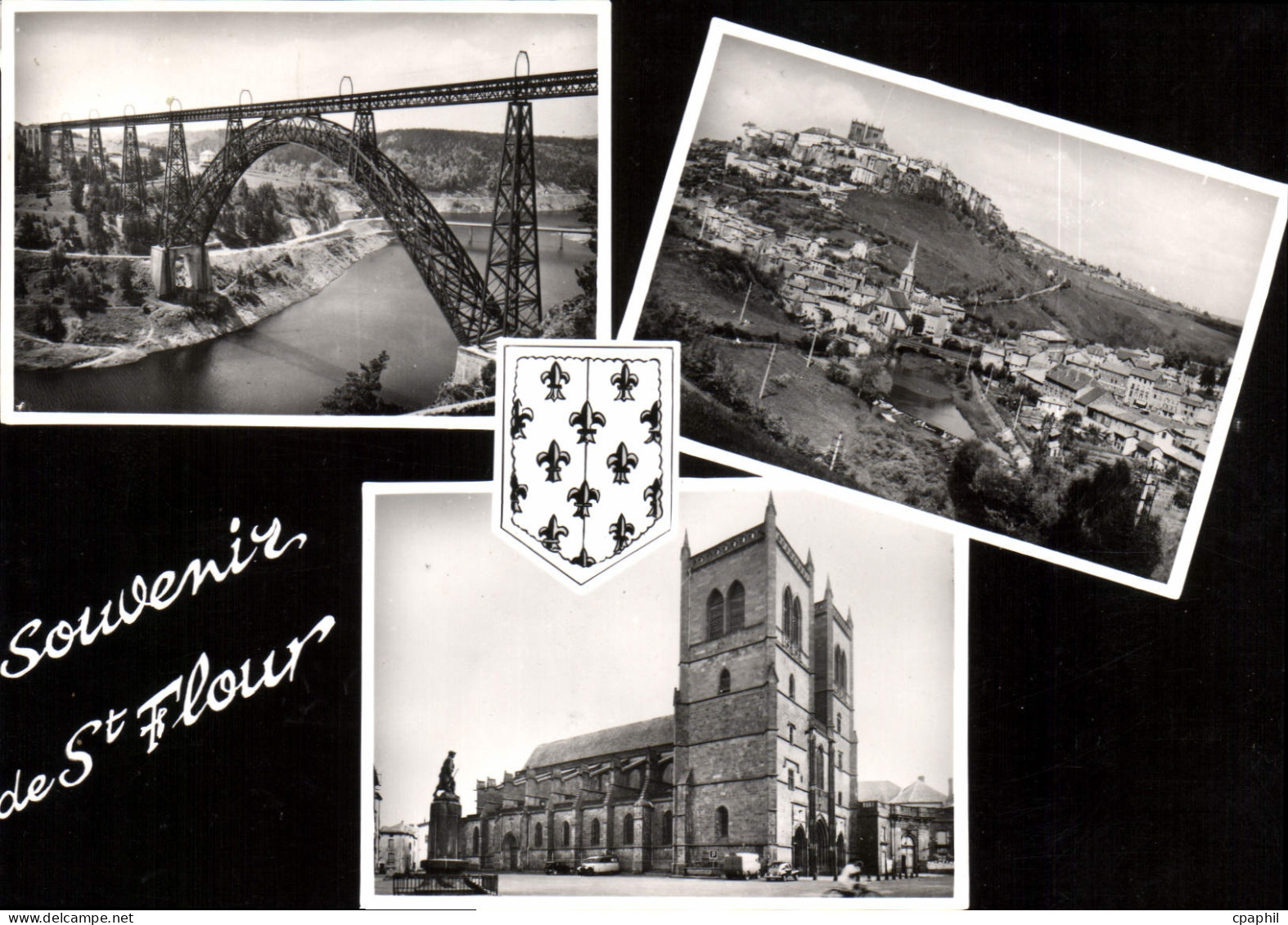 CPM Saint Flour Souvenir
