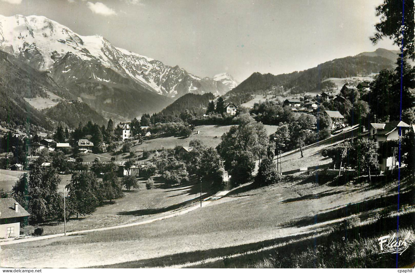 CPM Saint gervais 195 vue generale le miage