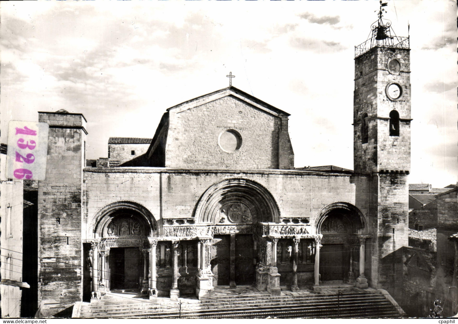 CPM Saint Gilles Facade De I'Eglise