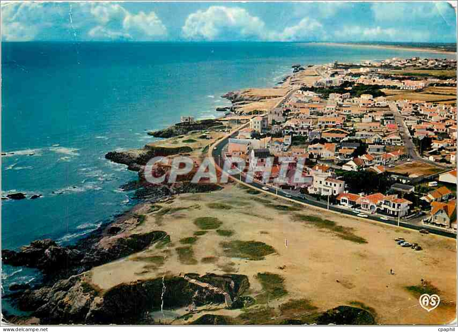 CPM Saint Hilaire de Riez Vendee La Grande Corniche