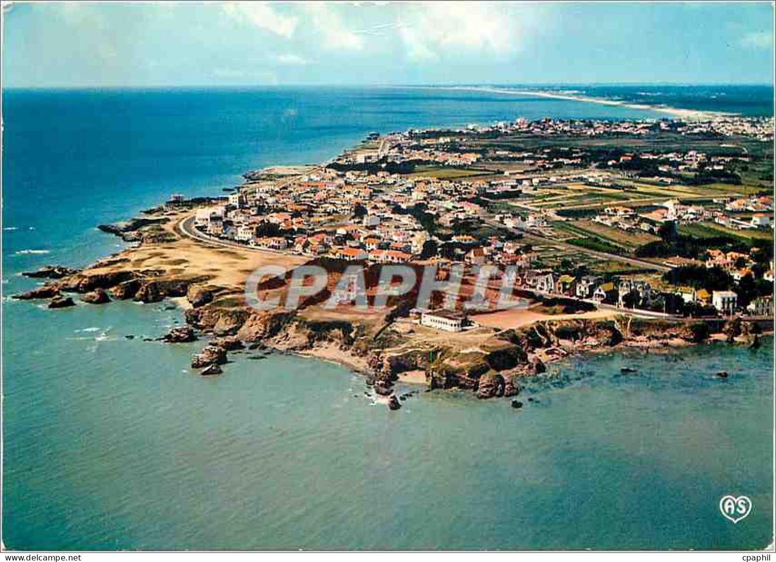 CPM Saint Hilaire de Riez Vendee Sion sur l'Ocean La Corniche