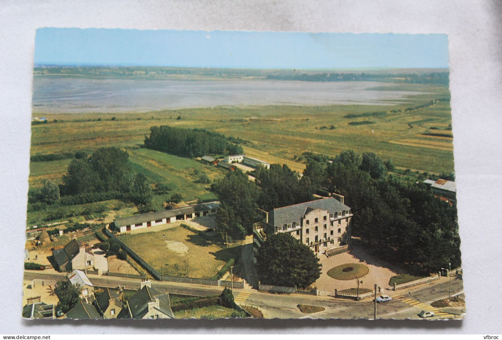 Cpm, Saint Jacut de la mer, la colonie de la SNCF "les Dunes", Cotes d'Armor 22