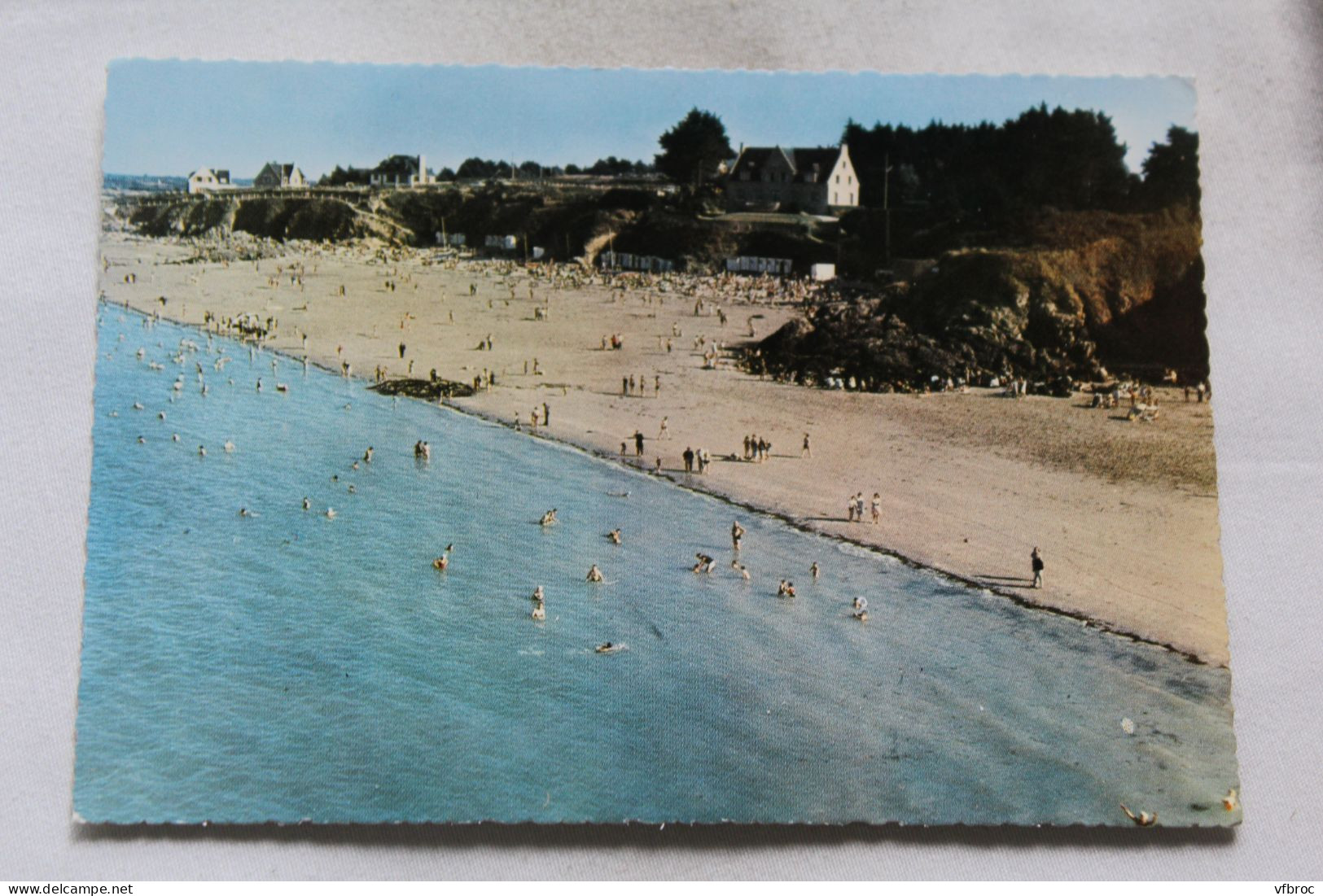 Cpm, Saint Jacut de la mer, plage du Rougeret, Cotes d'Armor 22