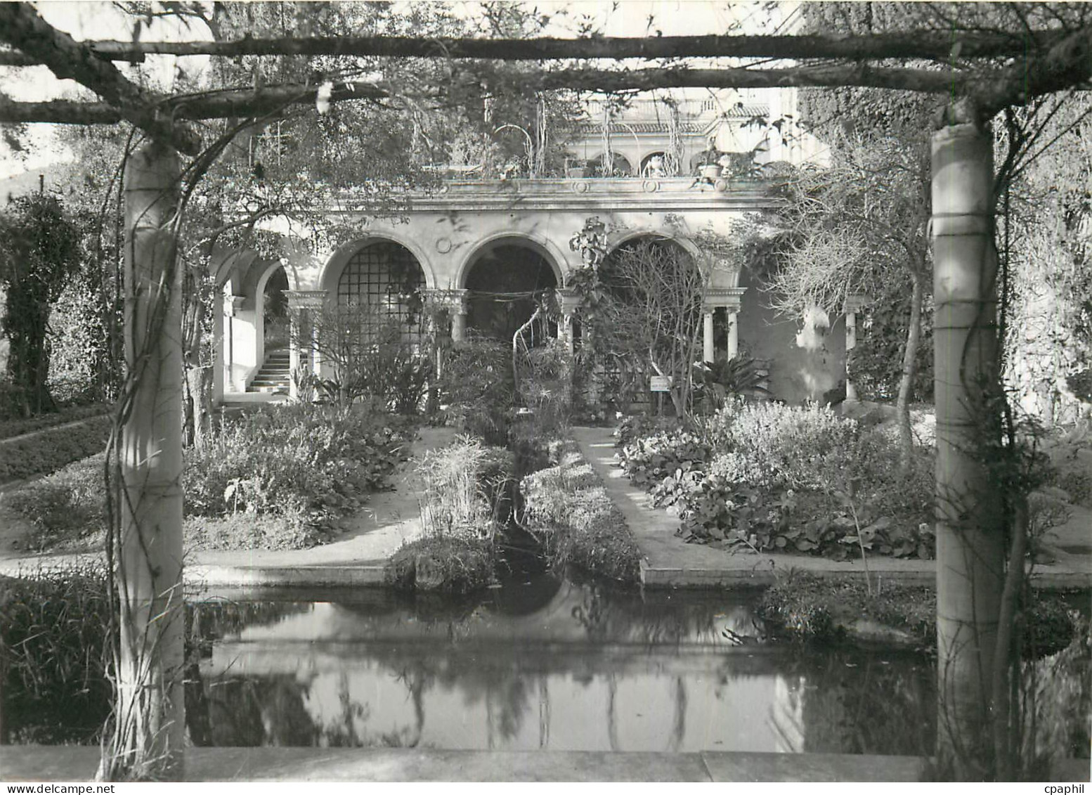 CPM Saint Jean Cap Ferrat Musee l'Ile de France Jardin Espagnol