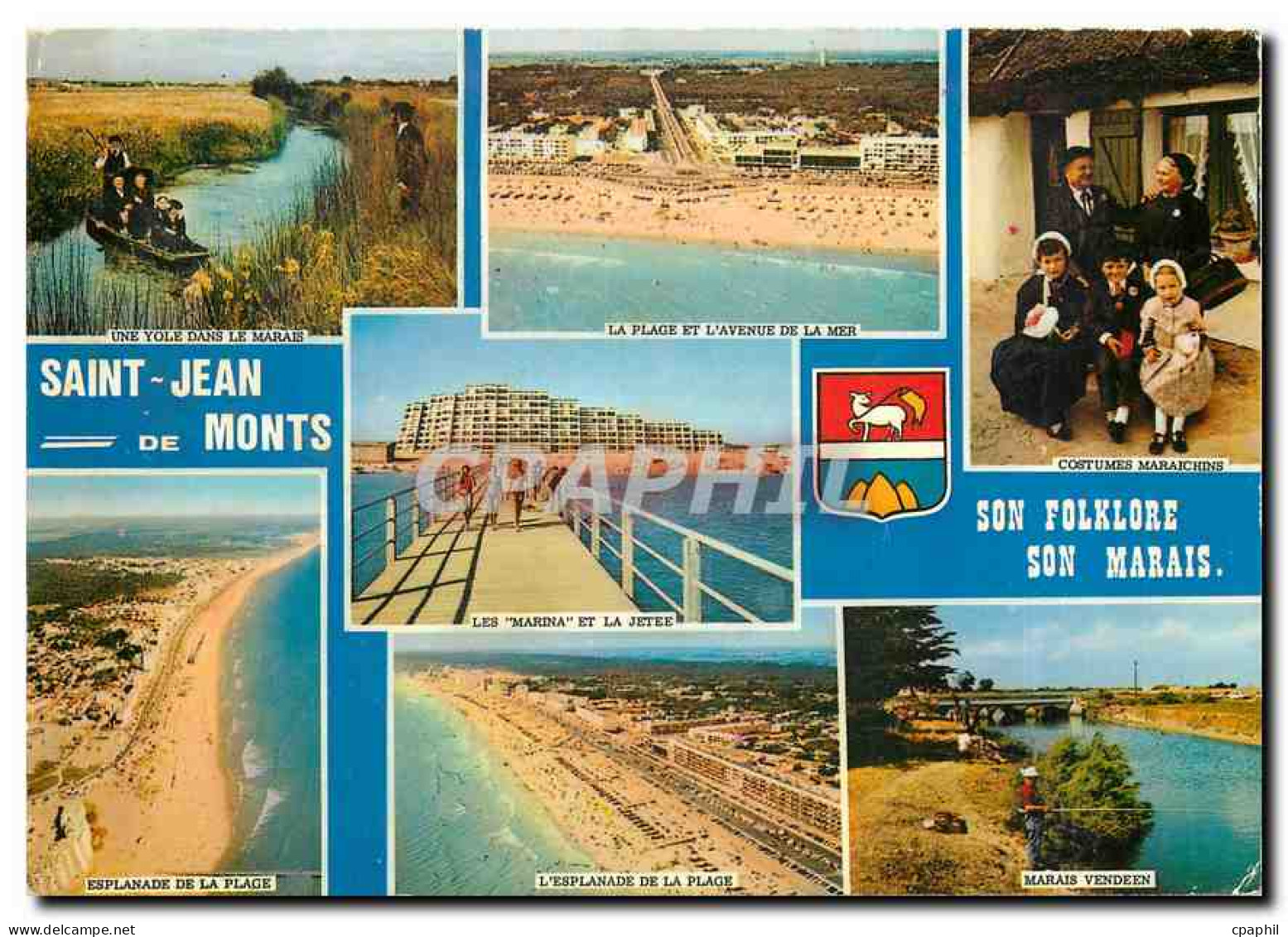 CPM Saint Jean de Monts (Vendee)