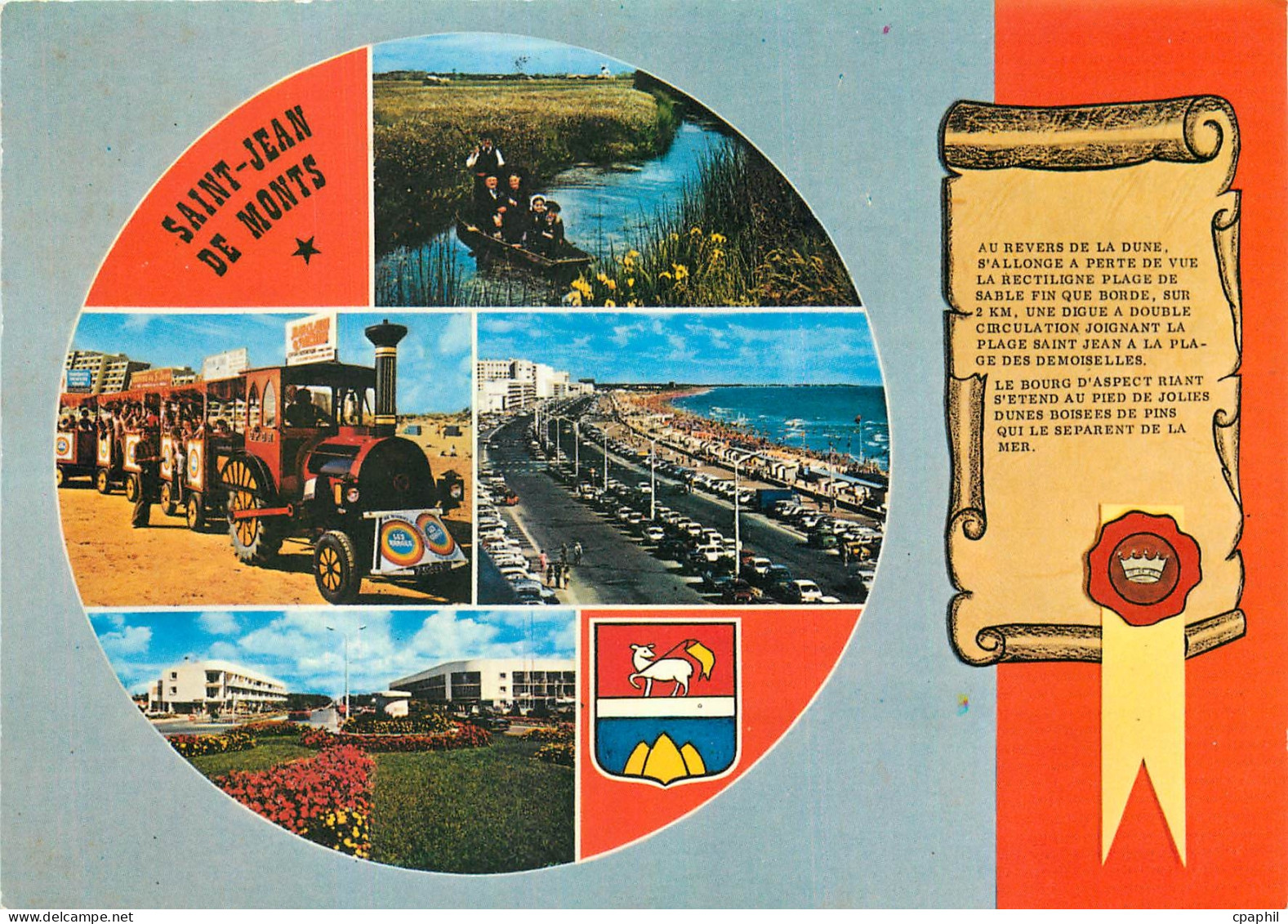 CPM Saint Jean de Monts (Vendee)