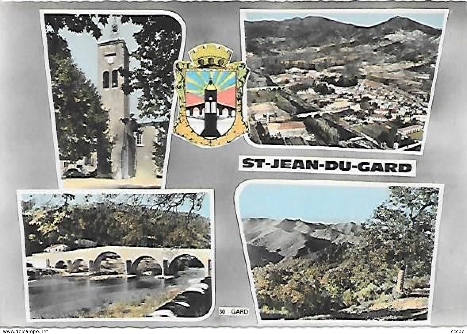 CPM Saint-Jean-du-Gard vues multiples et armoiries