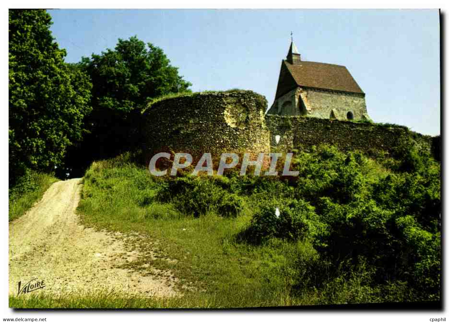 CPM Saint Julien du Sault La chapelle de Vauguilain