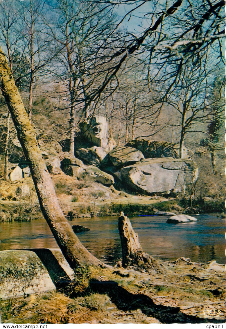 CPM Saint junien (haute vienne) 4 les bords de la glans et le site corol