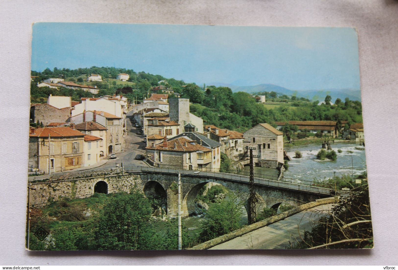 Cpm, Saint Lizier, vue générale, Ariège 09