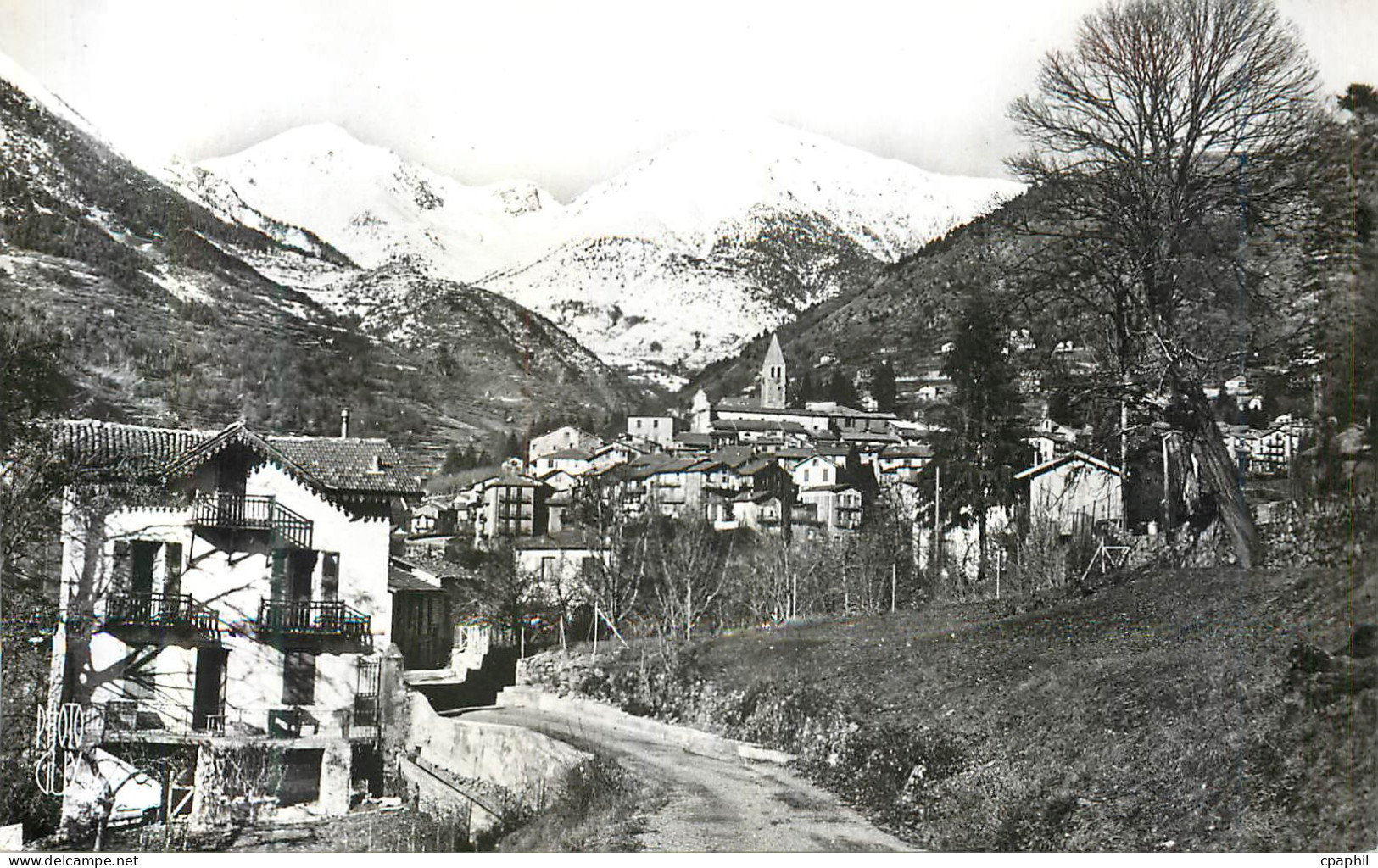 CPM Saint Martin Vesubie (A M) alt 1000m la Suisse Nicoise Vue Generale