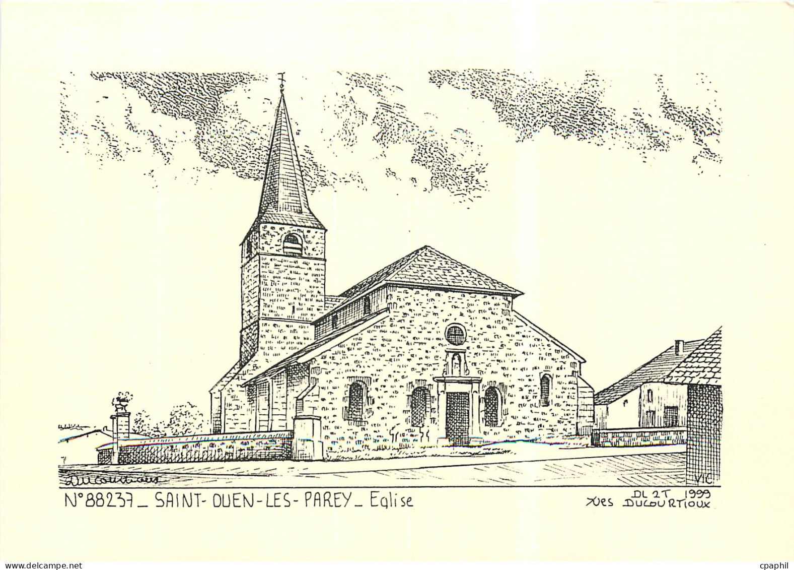 CPM Saint Ouen les Parey Eglise