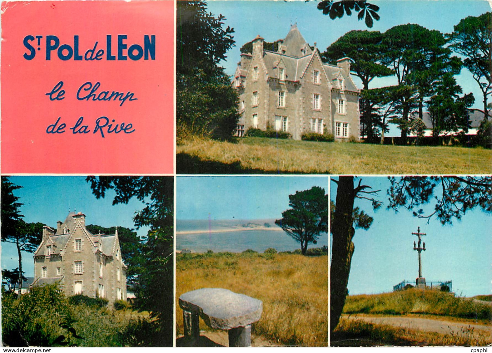 CPM Saint Pol de Leon (Finistere) Le champ de la Rive