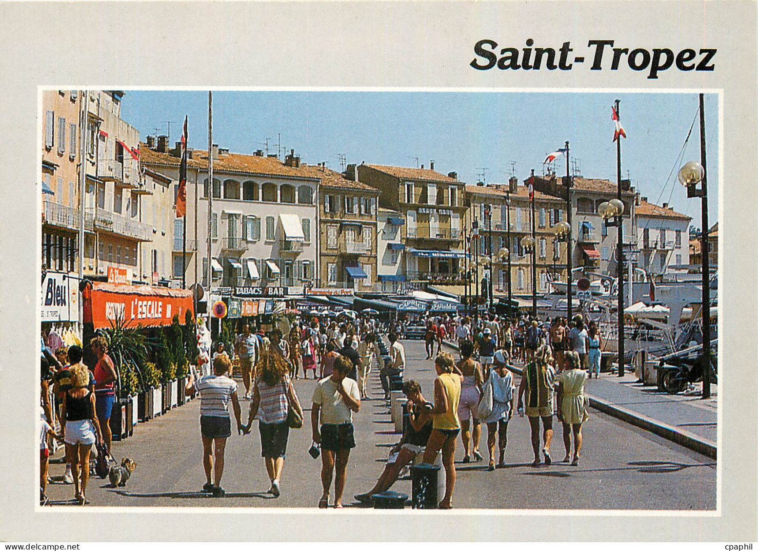 CPM Saint Tropez (Var) Les Quais