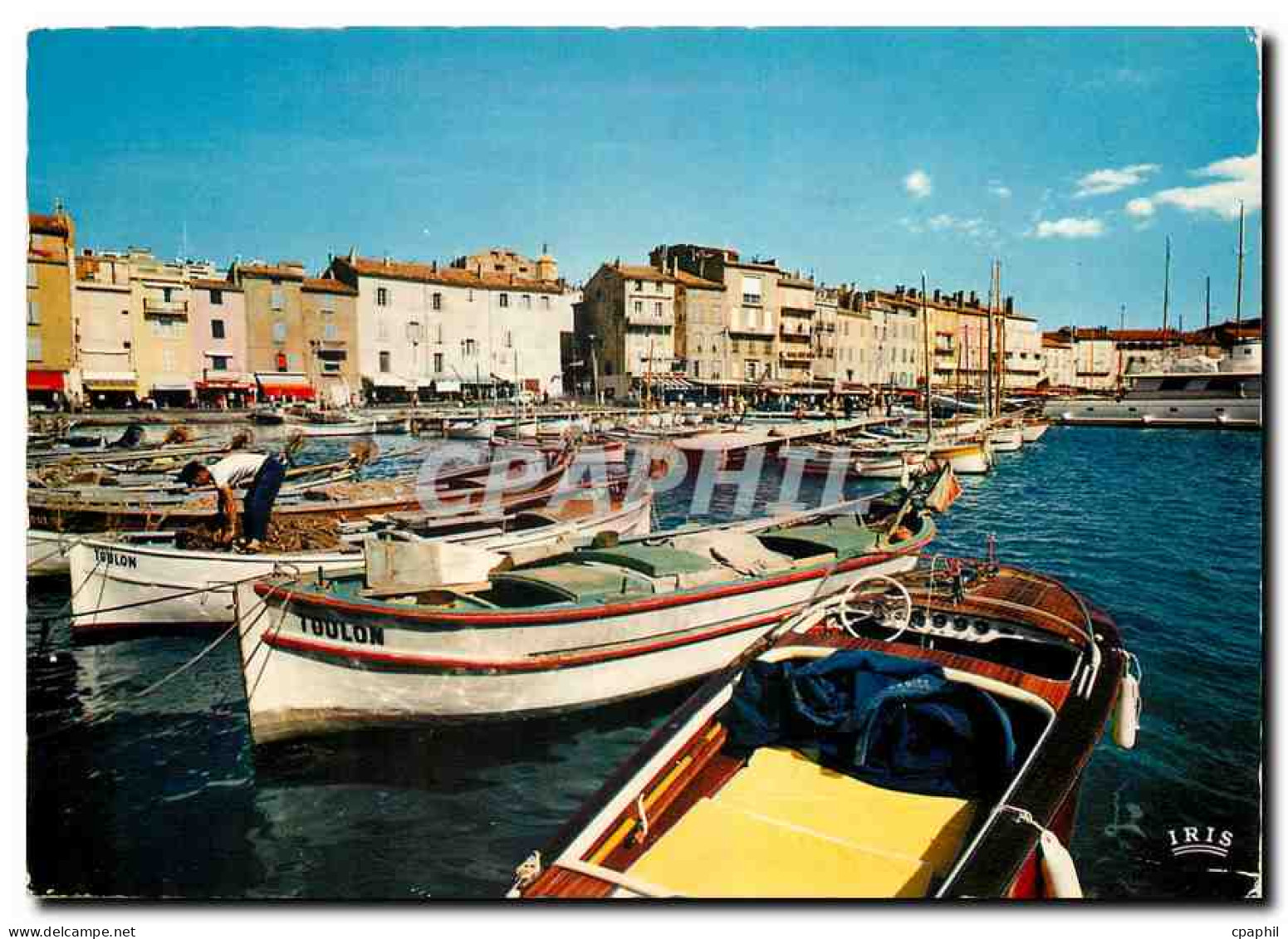 CPM Saint Tropez Var Vue d'Ensemble du Port