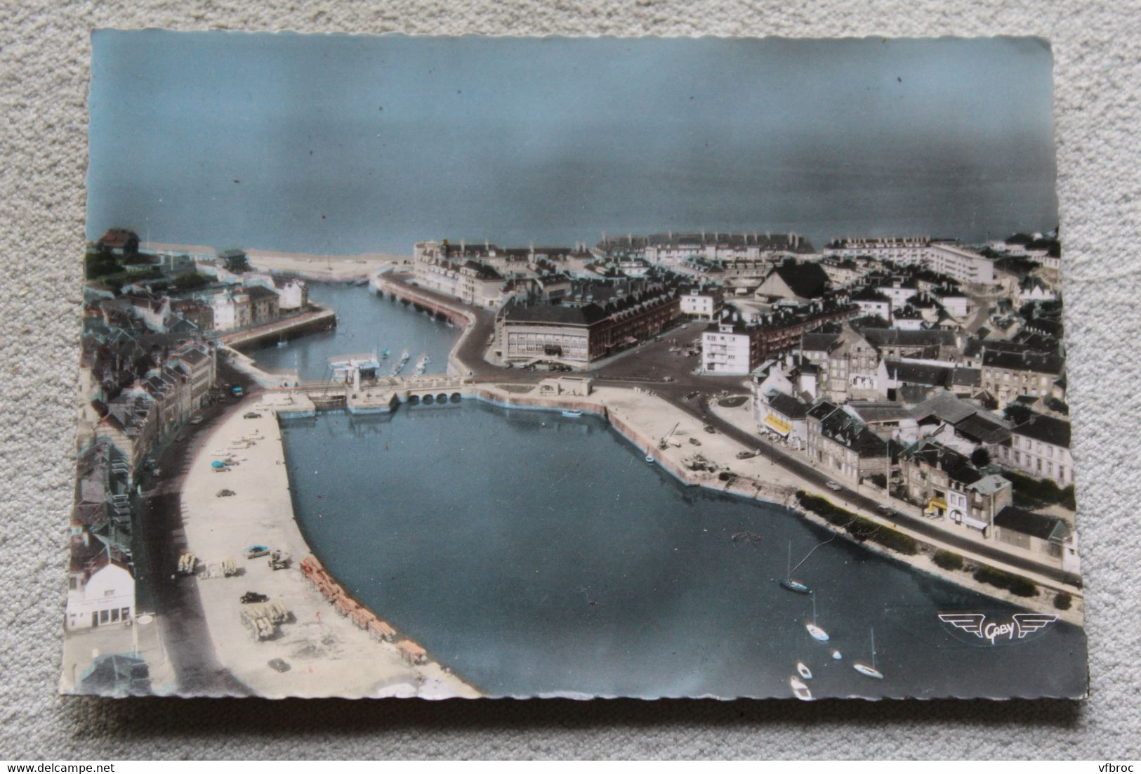 Cpm, Saint Valery en Caux, vue d'ensemble, Seine maritime 76