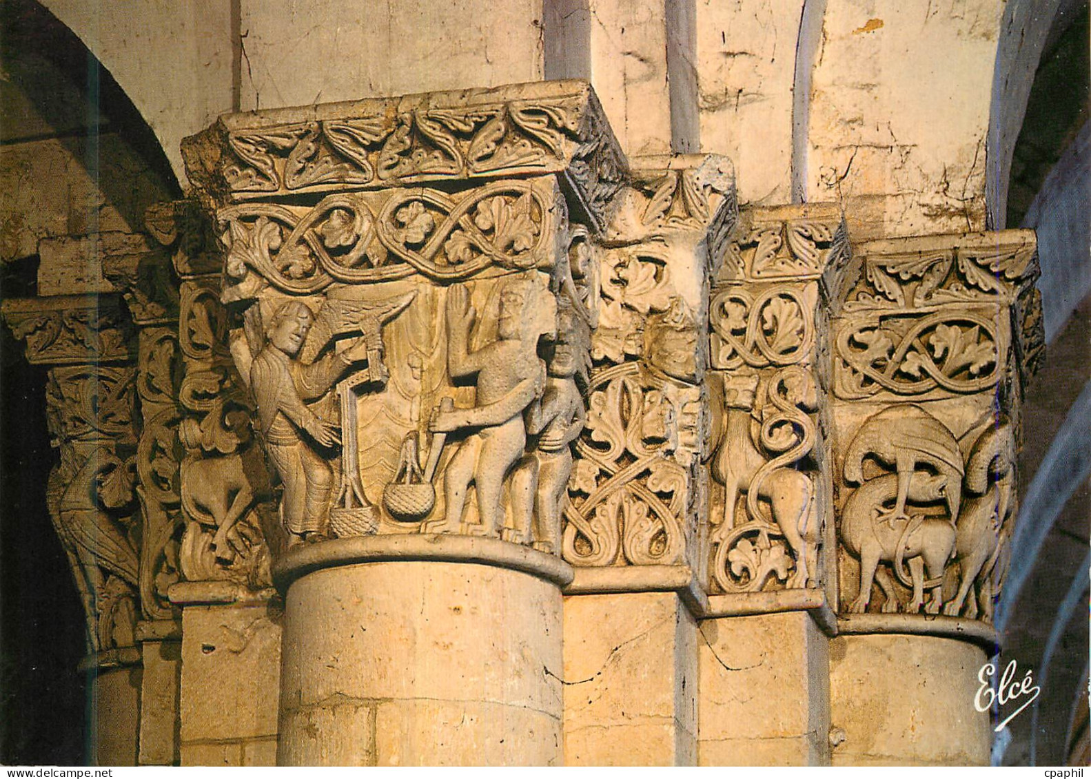 CPM Saintes Basilique St Eutrope de Saintes La Pesee des Ames