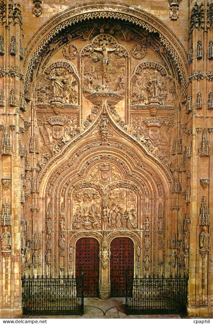 CPM Salamanca Catedral Nueva Puerta Principal