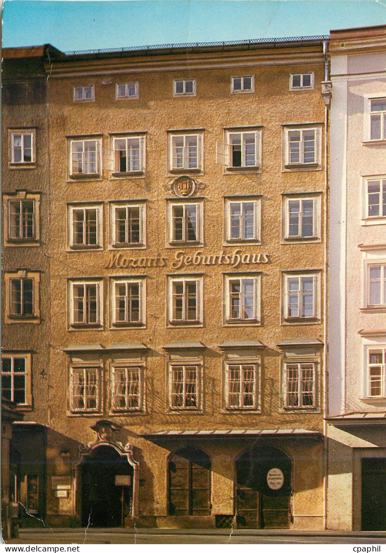 CPM Salzbourg the City of Mozart Mozart's Birthplace