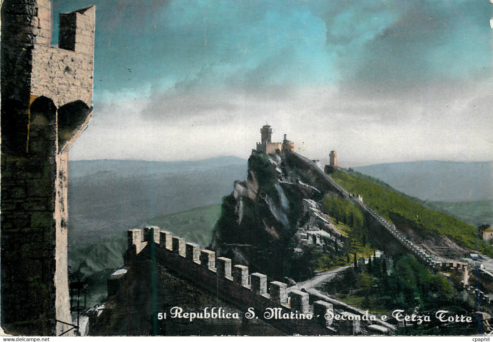 CPM San Marino Deuxieme et Tierce Tour