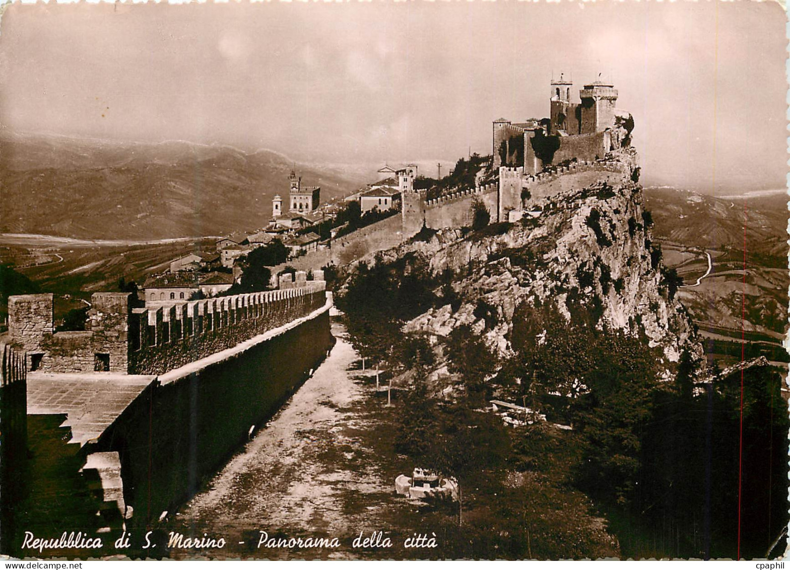 CPM San Marino Panorama della citta