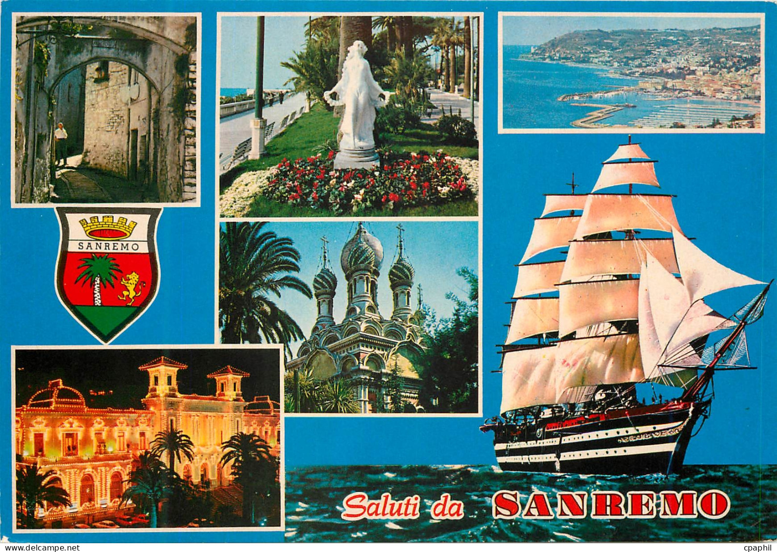CPM San Remo Bateau