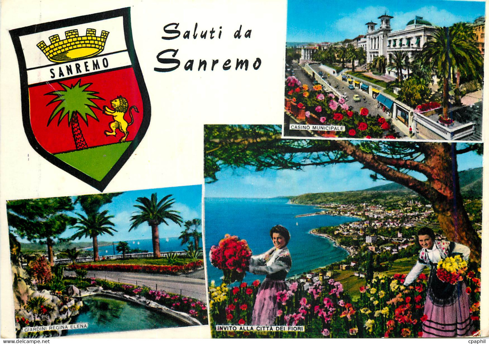 CPM San Remo Salutations de S Remo