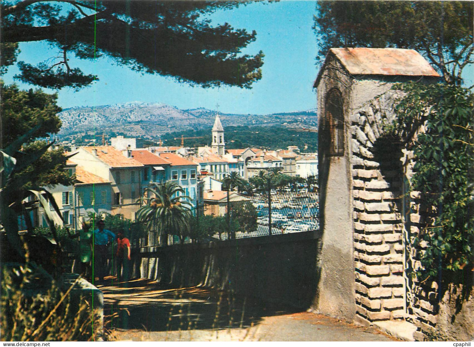 CPM Sanary sur mer le chemin de l'oratoire